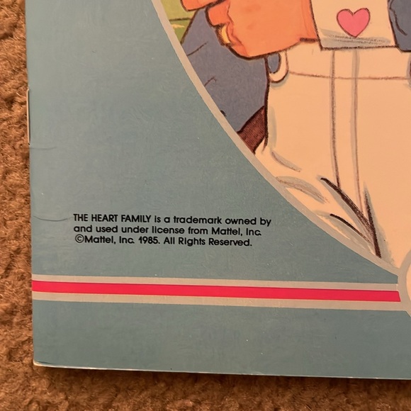 1985 Golden Book “The Heart Family” Paper Dolls - Picture 4 of 10